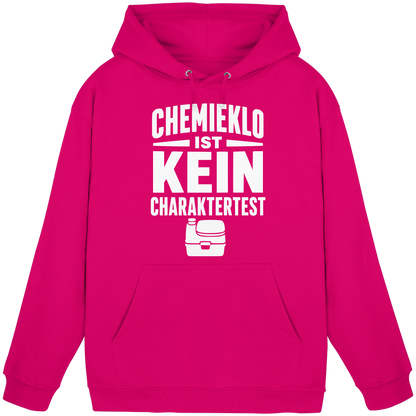 Chemieklo ist kein Charaktertest | Hoodie für Camper