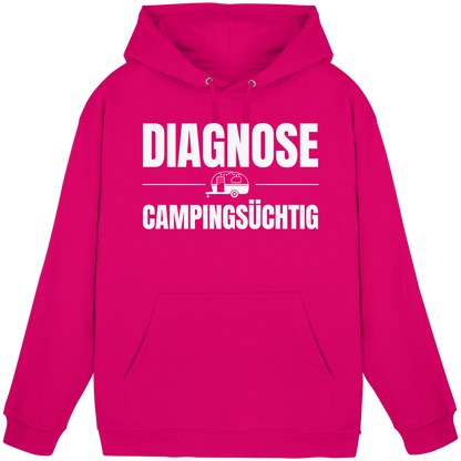 Diagnose Camping-Süchtig – Für echte Wohnwagen-Urlauber | Hoodie für Camper
