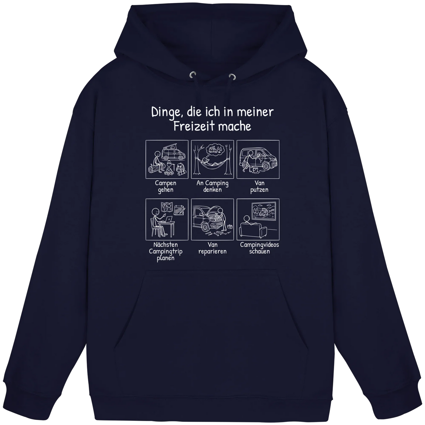 Dinge, die ich in meiner Freizeit mache (Van) - Hoodie