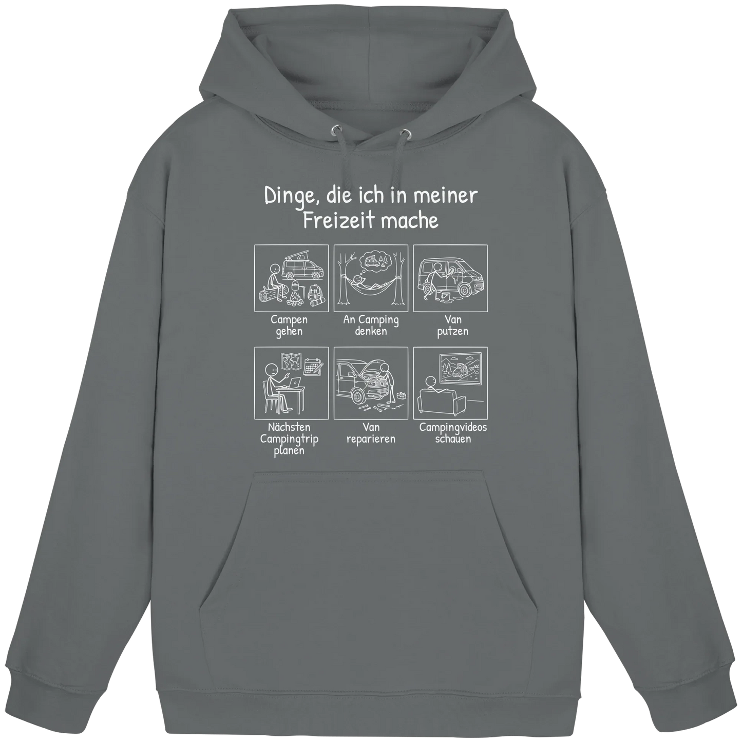 Dinge, die ich in meiner Freizeit mache (Van) - Hoodie