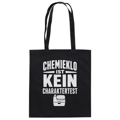 Chemieklo ist kein Charaktertest | Baumwolltasche