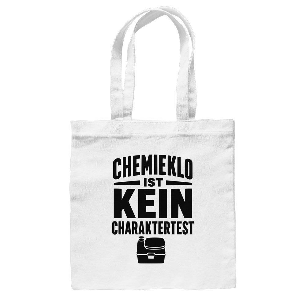 Chemieklo ist kein Charaktertest | Baumwolltasche