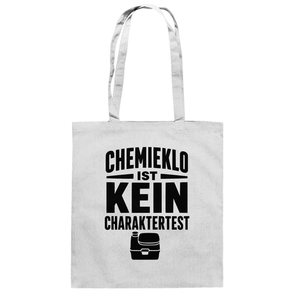 Chemieklo ist kein Charaktertest | Baumwolltasche