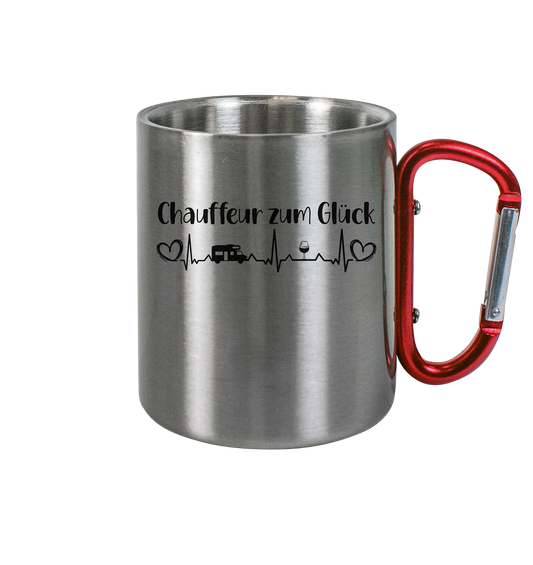 Chauffeur zum Glück - Edelstahl Tasse