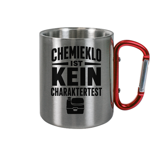 Chemieklo ist kein Charaktertest | Edelstahl Tasse