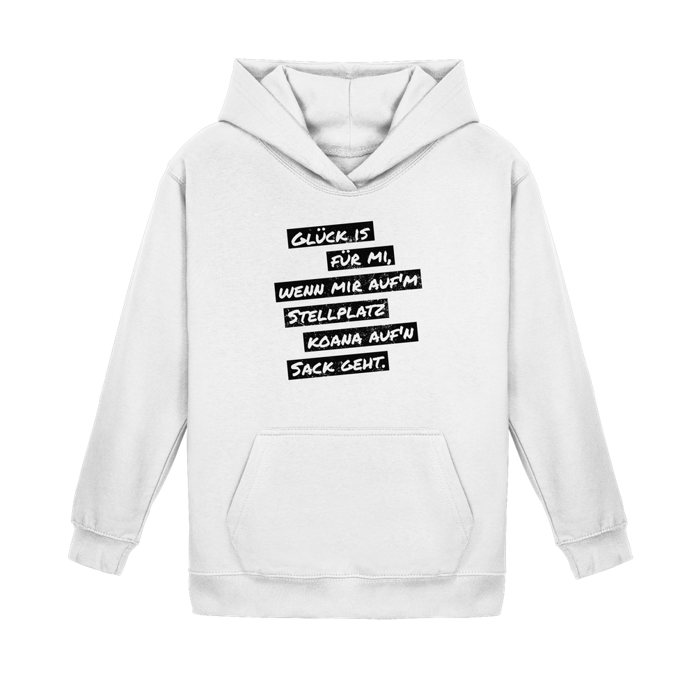 Glück is für mi... | Hoodie für kleine Entdecker