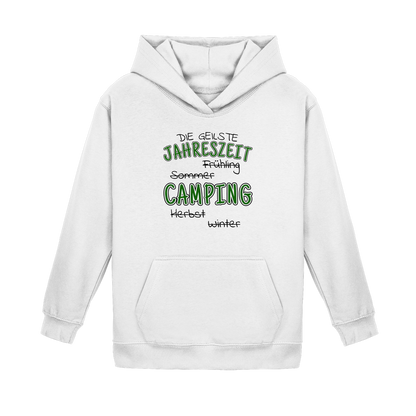 Geilste Jahreszeit Camping | Hoodie für kleine Entdecker
