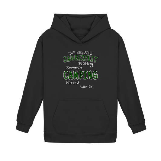 Geilste Jahreszeit Camping | Hoodie für kleine Entdecker