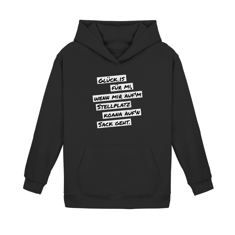 Glück is für mi... | Hoodie für kleine Entdecker