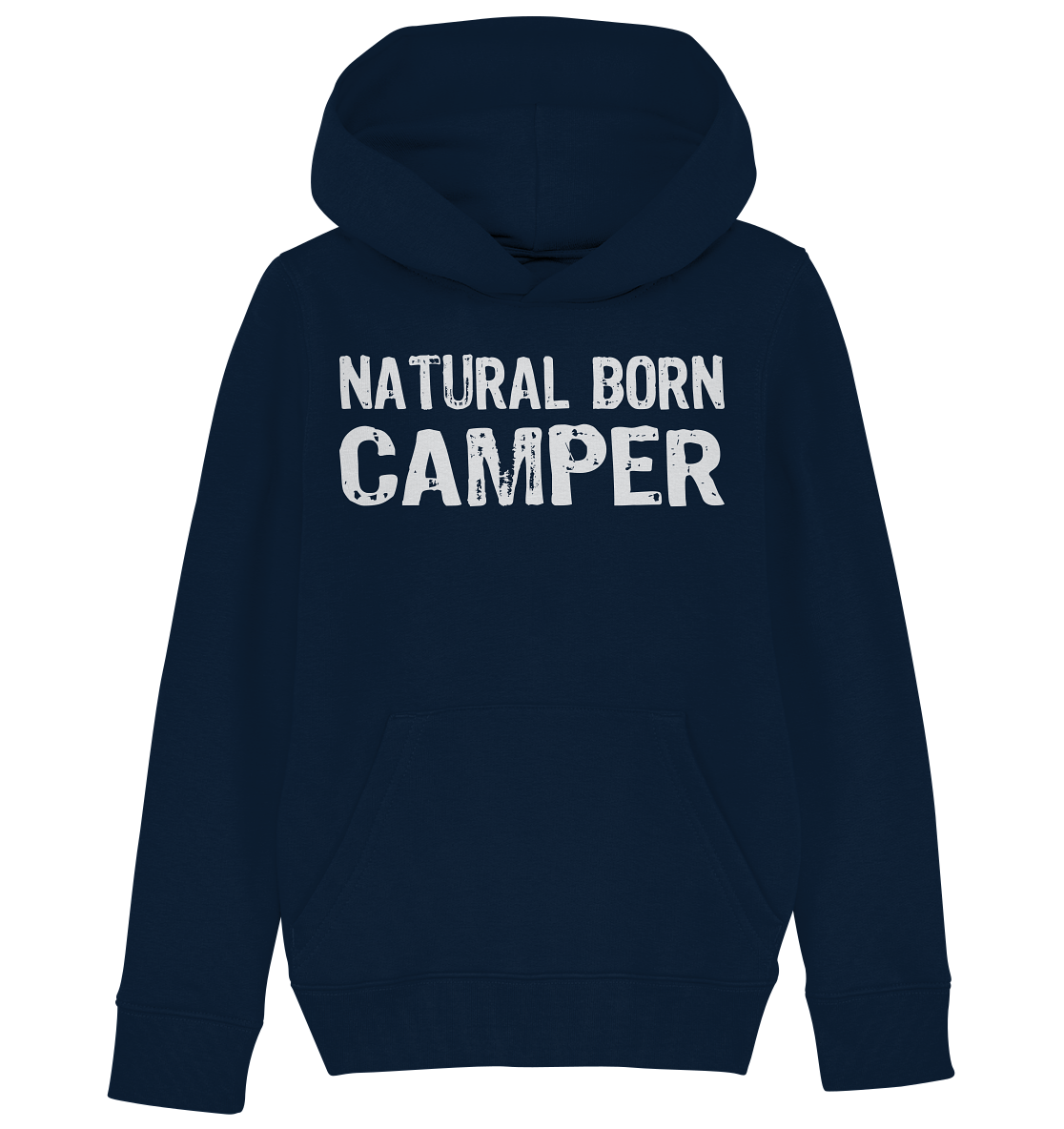 Natural Born Camper - Kids Organic Hoodie