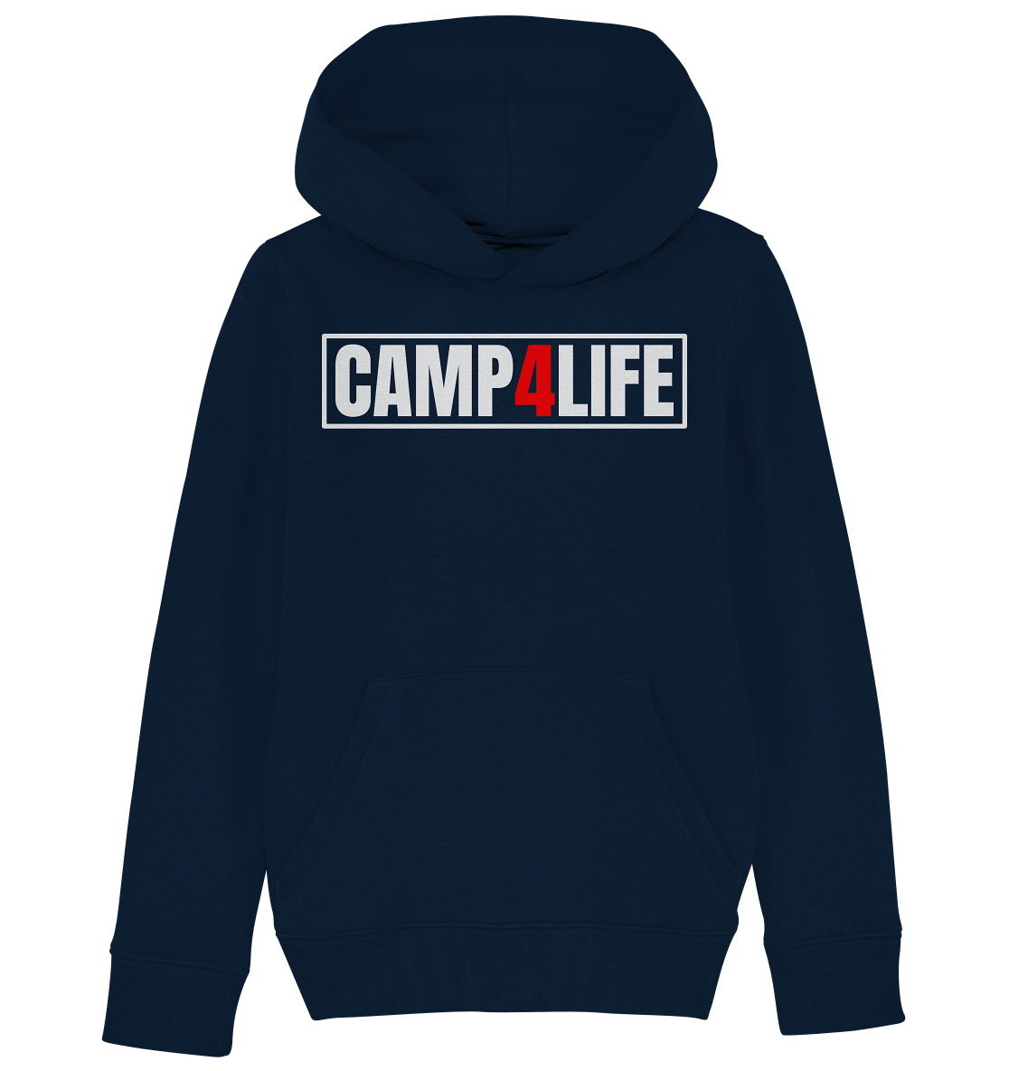 CAMP4LIFE - Kinder Hoodie - Campingfamilie.de