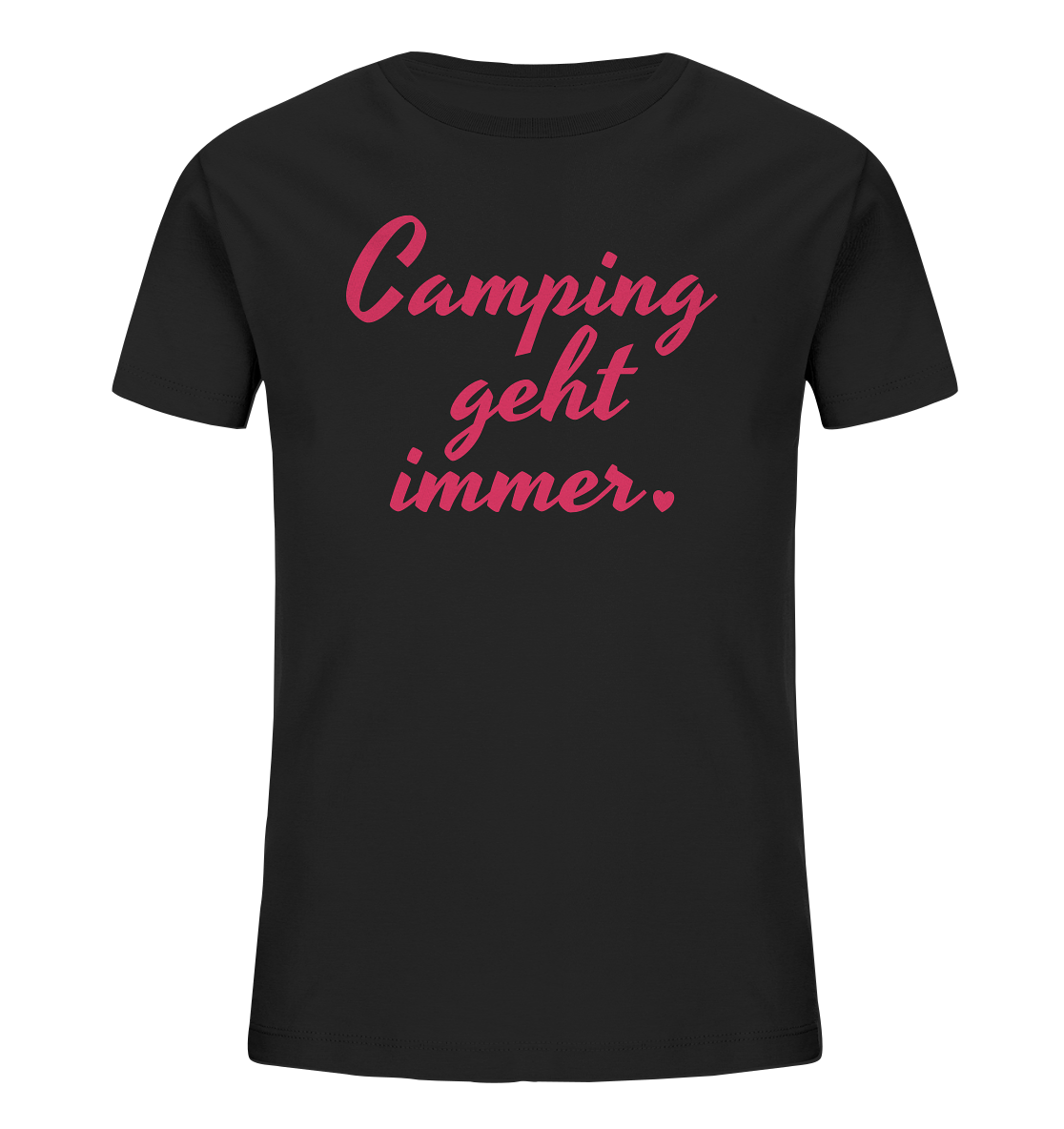 Camping geht immer - Kids Organic Shirt