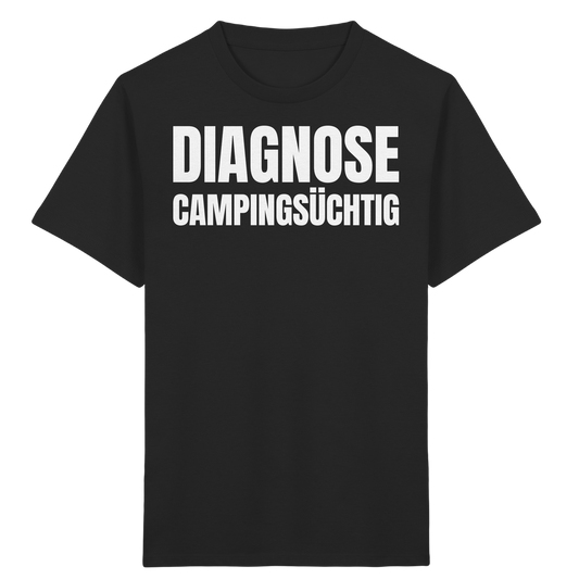 Diagnose Camping-Süchtig – Für echte Camper | Shirt für kleine Entdecker