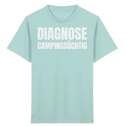 Diagnose Camping-Süchtig – Für echte Camper | Shirt für kleine Entdecker