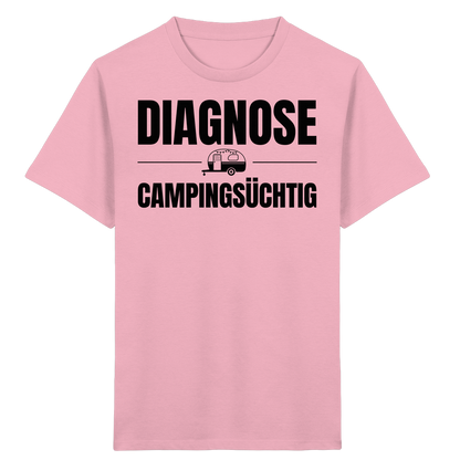 Diagnose Camping-Süchtig – Für echte Wohnwagen-Urlauber | Shirt für kleine Entdecker