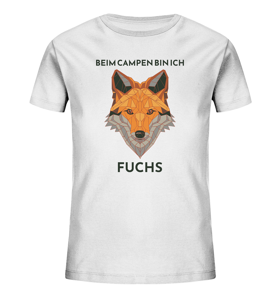 Beim Campen bin ich Fuchs - Kids Organic Shirt