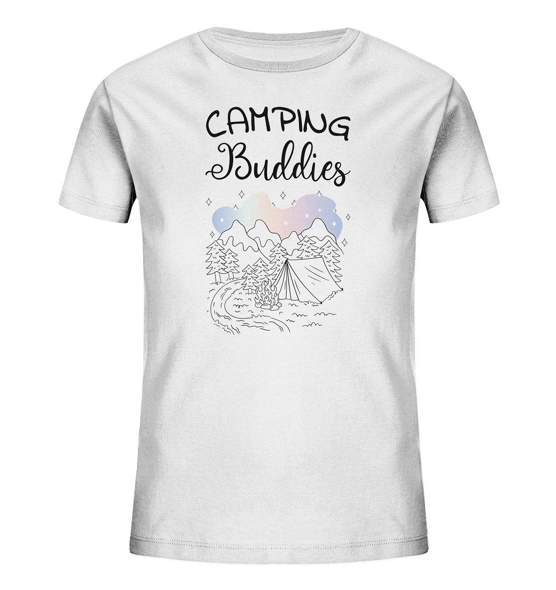 Camping Buddies - Kids Organic Shirt
