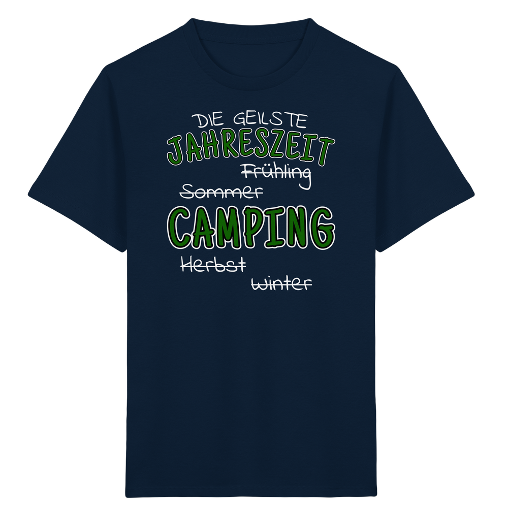 Geilste Jahreszeit Camping | Shirt für kleine Entdecker
