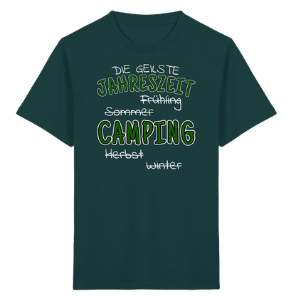 Geilste Jahreszeit Camping | Shirt für kleine Entdecker