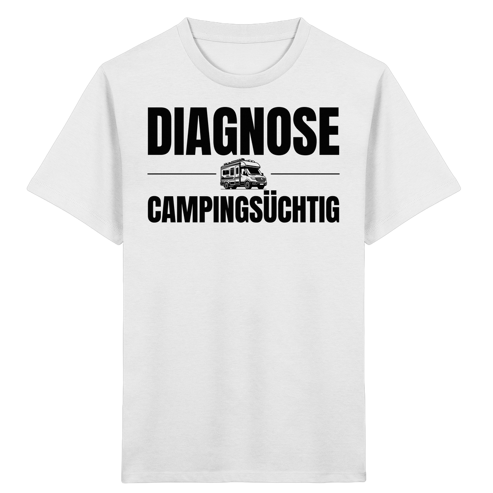 Diagnose Camping-Süchtig – Für echte Van-Liebhaber | Shirt für kleine Entdecker