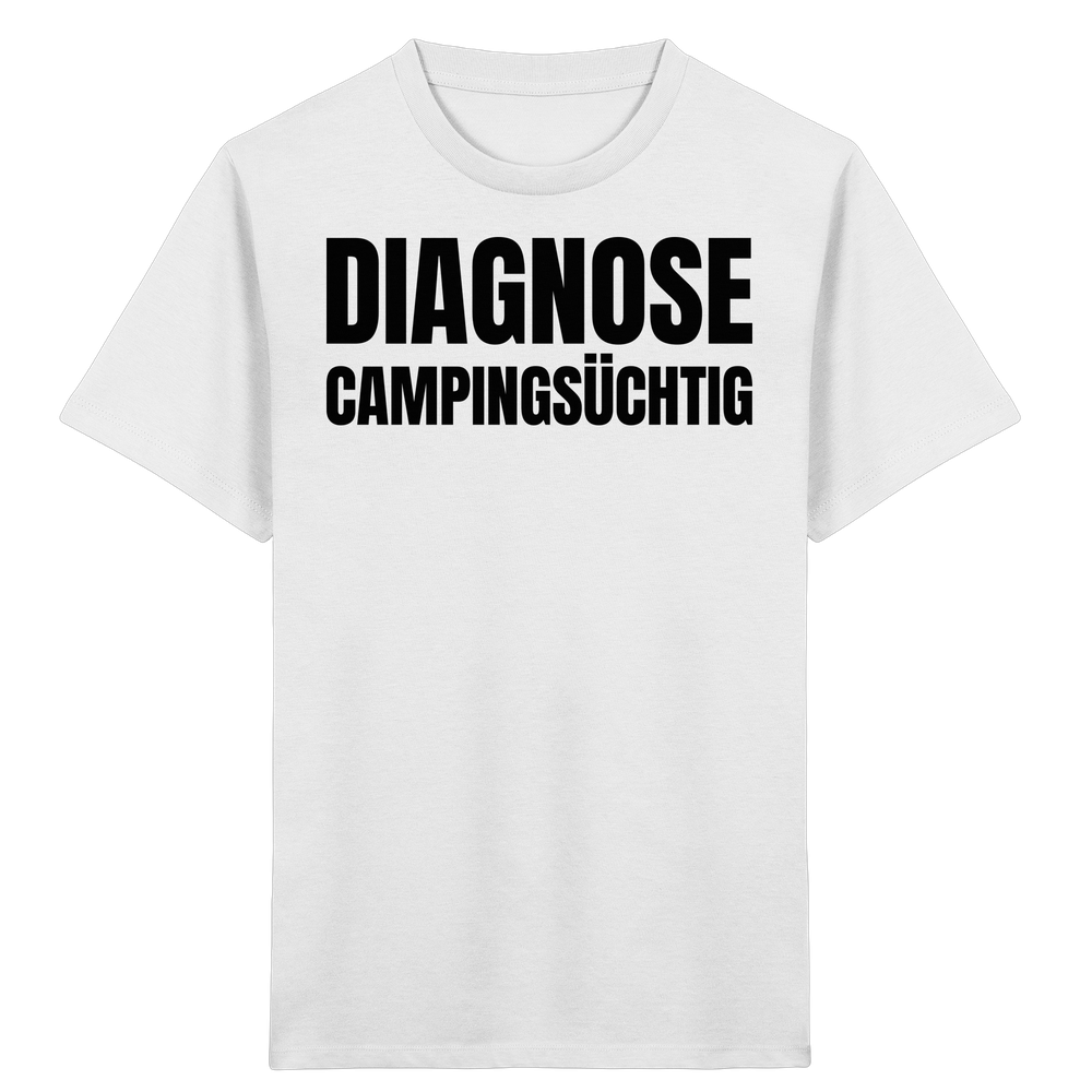 Diagnose Camping-Süchtig – Das Statement für echte Camper - Kids Shirt