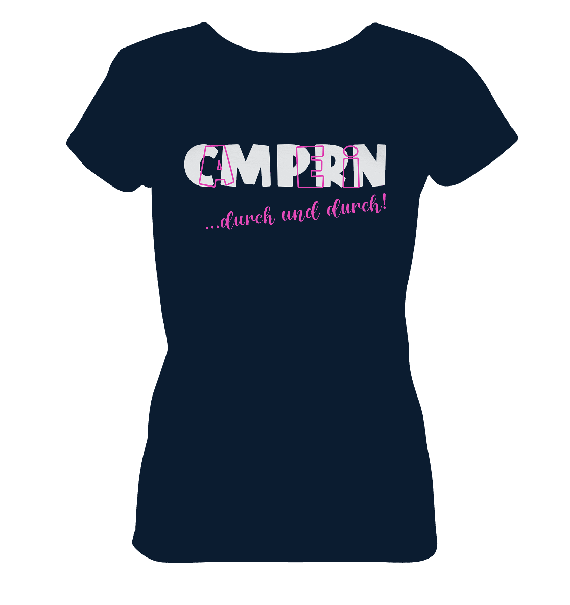 Camperin ... durch und durch! - Ladies Organic Shirt