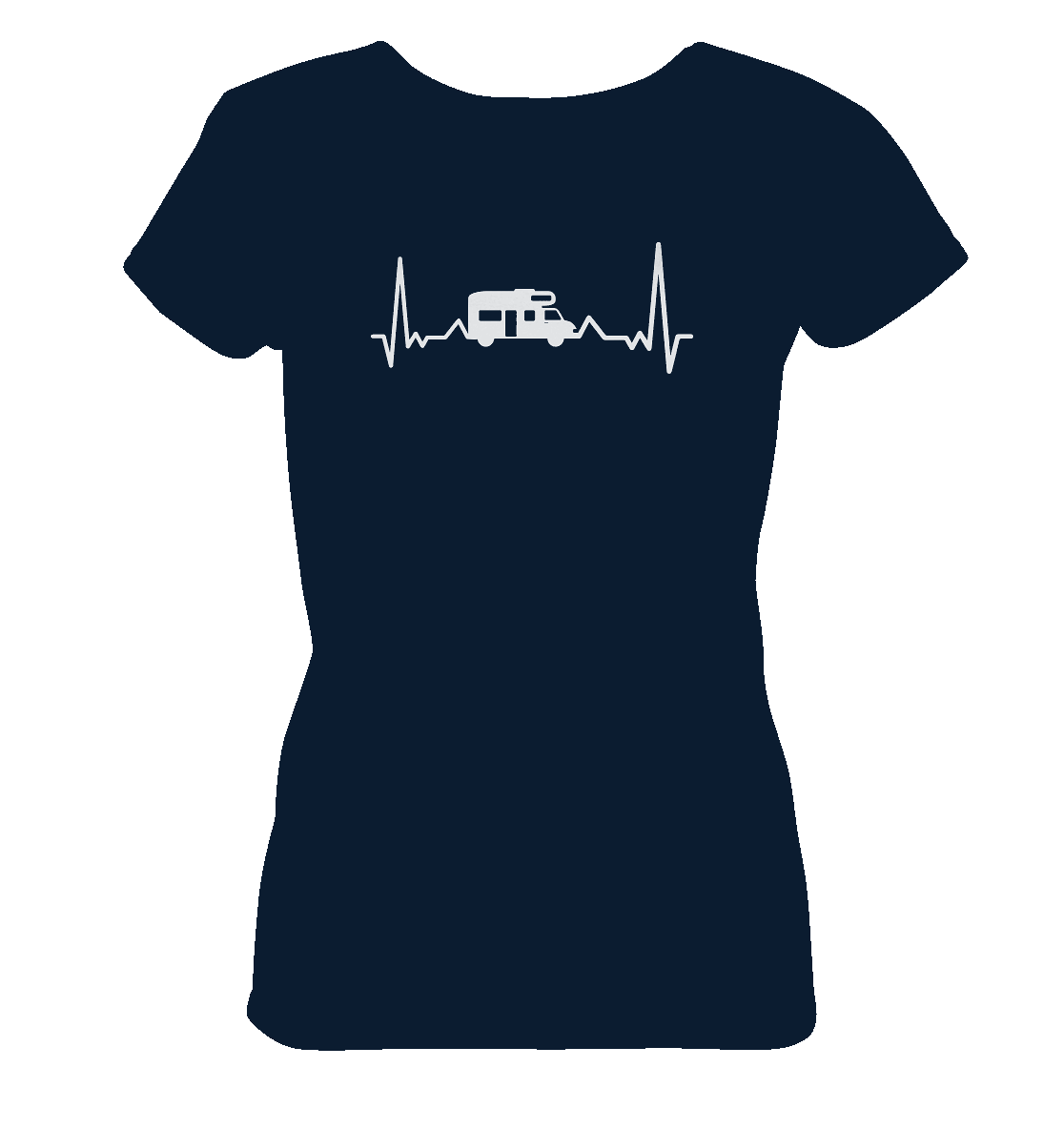 Herzschlag Wohnmobil - Ladies Organic Shirt