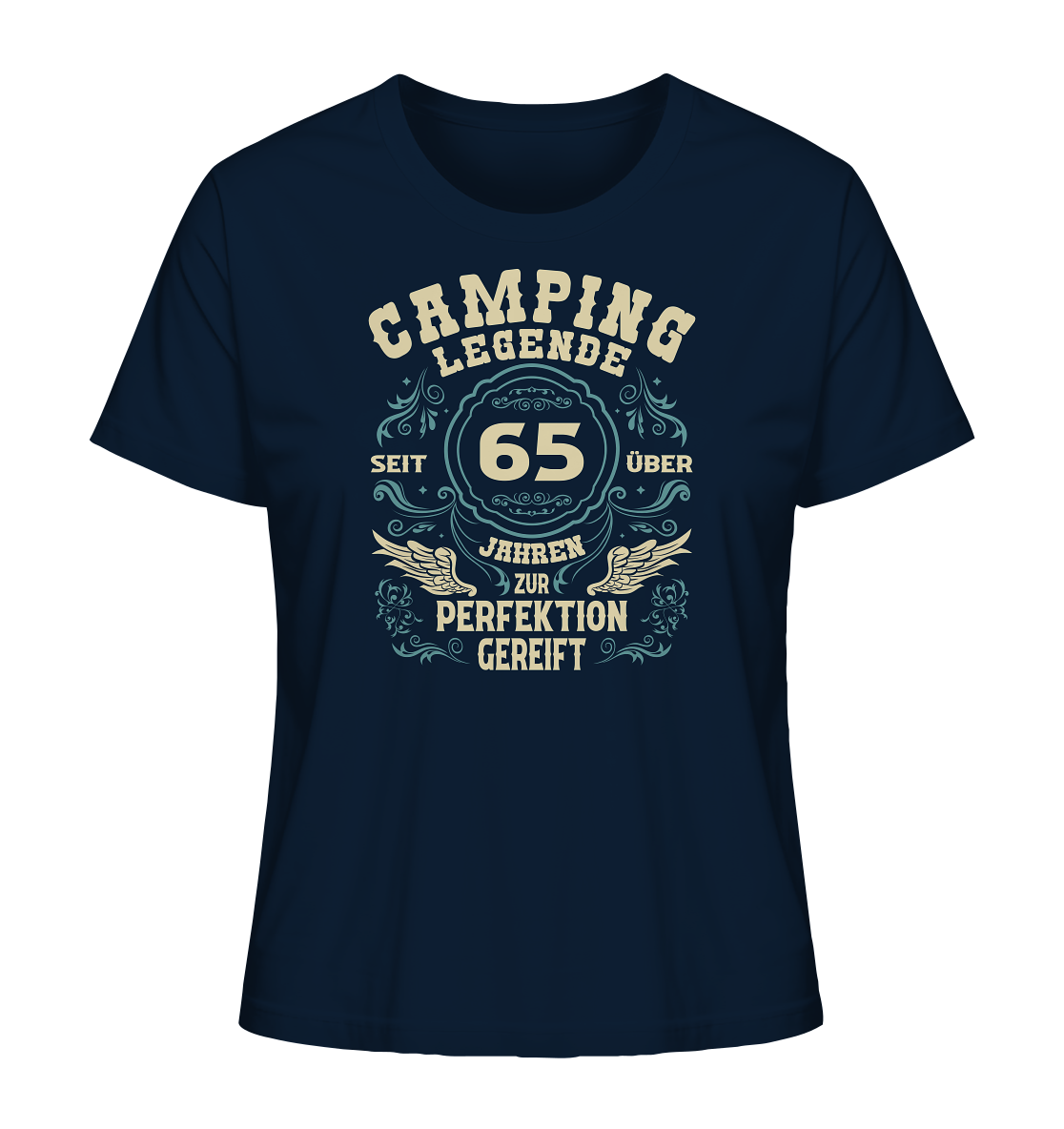 Camping Legende - Seit über 65 Jahren zur Perfektion gereift - Ladies Organic Shirt