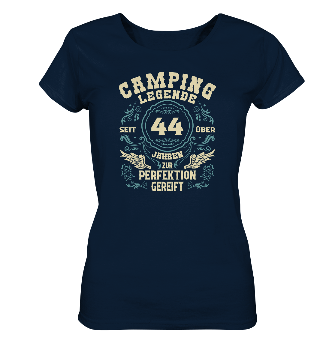 Camping Legende - Seit über 44 Jahren zur Perfektion gereift Kopie - Ladies Organic Shirt