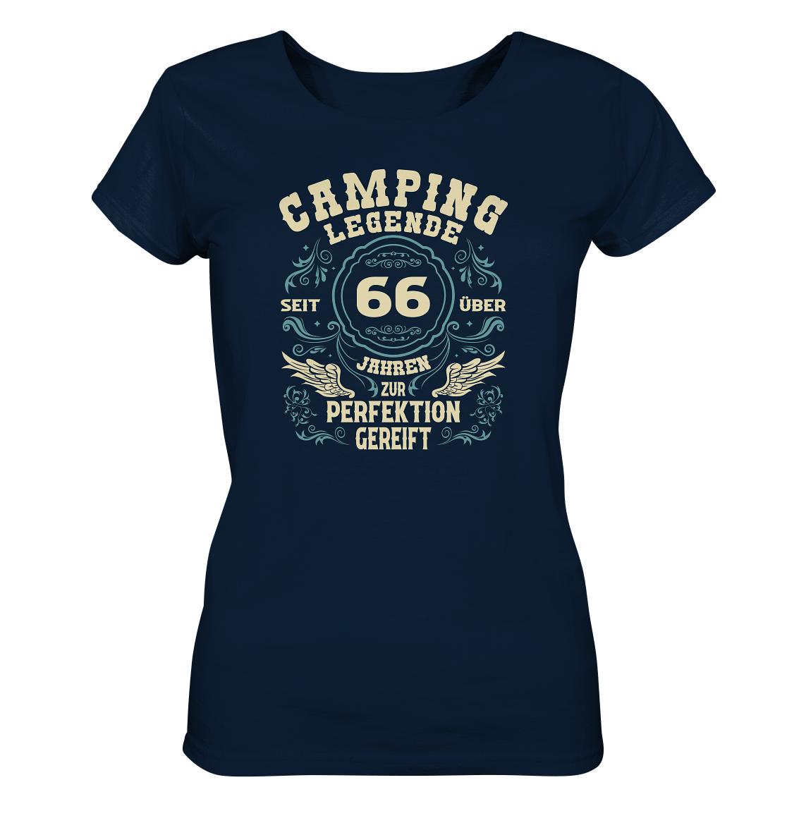 Camping Legende - Seit über 66 Jahren zur Perfektion gereift - Ladies Organic Shirt