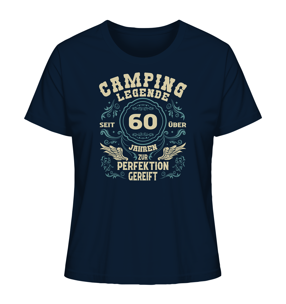 Camping Legende - Seit über 60 Jahren zur Perfektion gereift - Ladies Organic Shirt