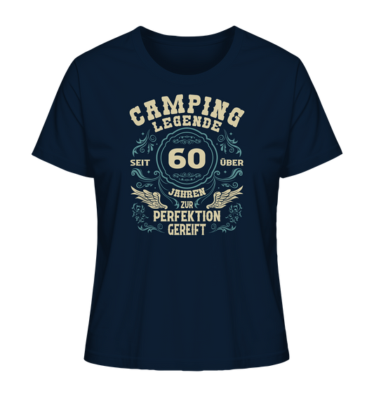 Camping Legende - Seit über 60 Jahren zur Perfektion gereift - Ladies Organic Shirt