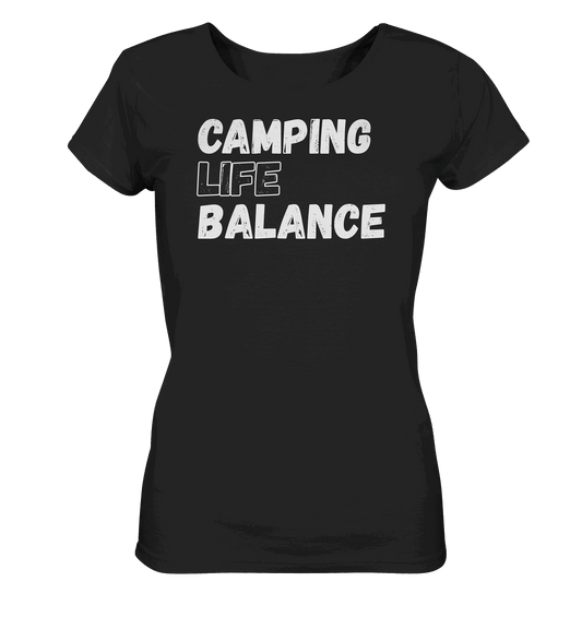 Camping Life Balance - Ladies Organic Shirt