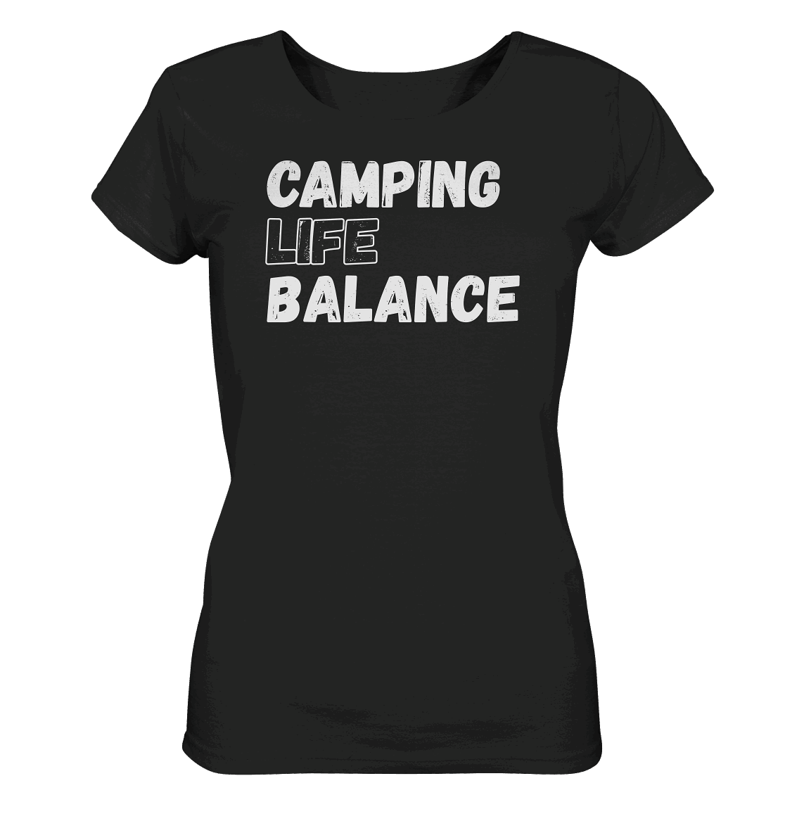 Camping Life Balance - Ladies Organic Shirt