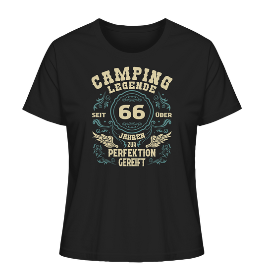 Camping Legende - Seit über 66 Jahren zur Perfektion gereift - Ladies Organic Shirt