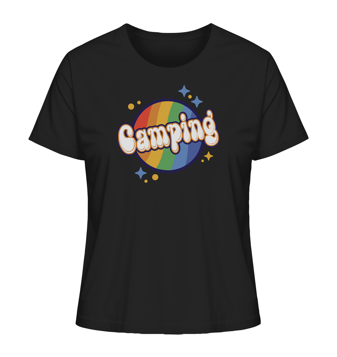 Pride LGBTQ Camping - Frauen Shirt - Campingfamilie.de