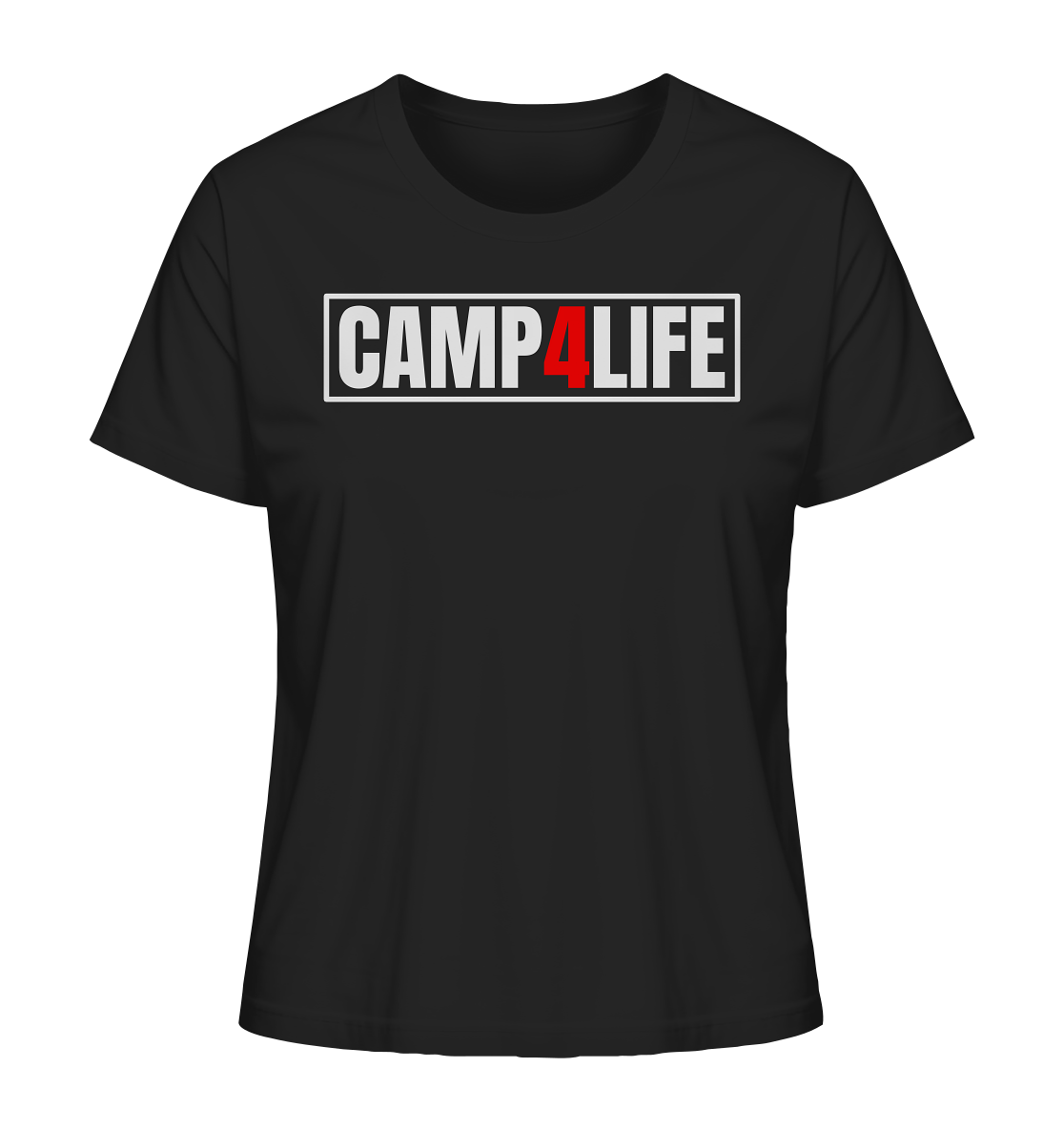 CAMP4LIFE - Frauen Shirt - Campingfamilie.de