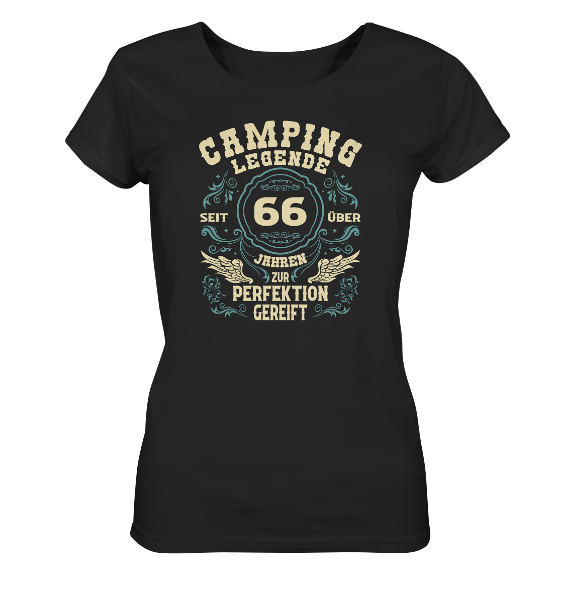 Camping Legende - Seit über 66 Jahren zur Perfektion gereift - Ladies Organic Shirt