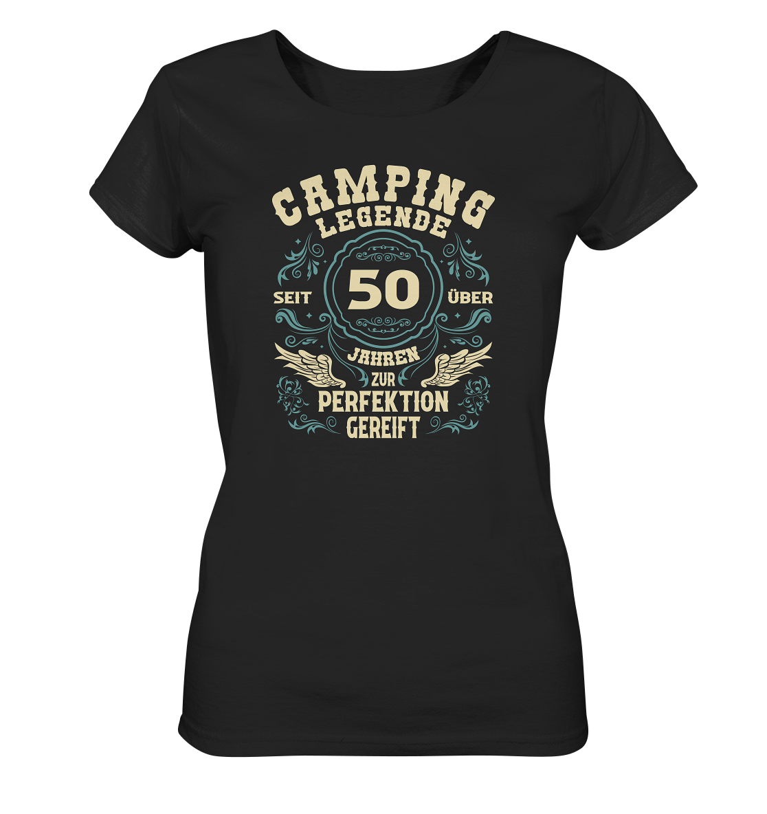 Camping Legende - Seit über 50 Jahren zur Perfektion gereift - Ladies Organic Shirt
