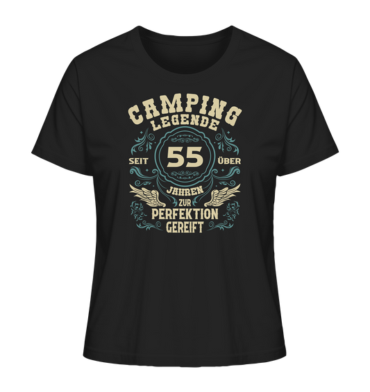 Camping Legende - Seit über 55 Jahren zur Perfektion gereift - Ladies Organic Shirt