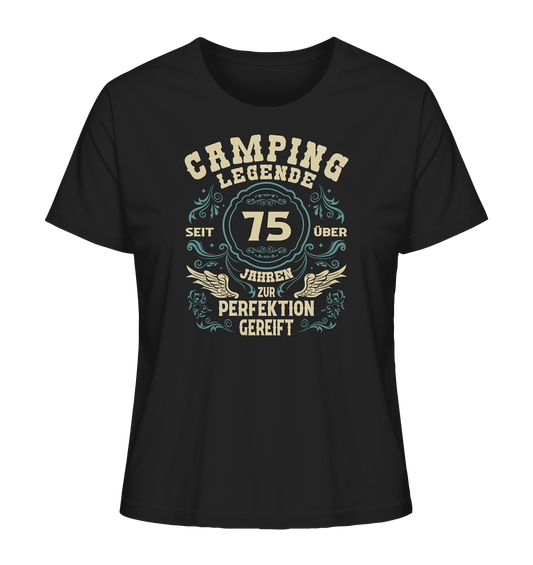 Camping Legende - Seit über 75 Jahren zur Perfektion gereift - Ladies Organic Shirt