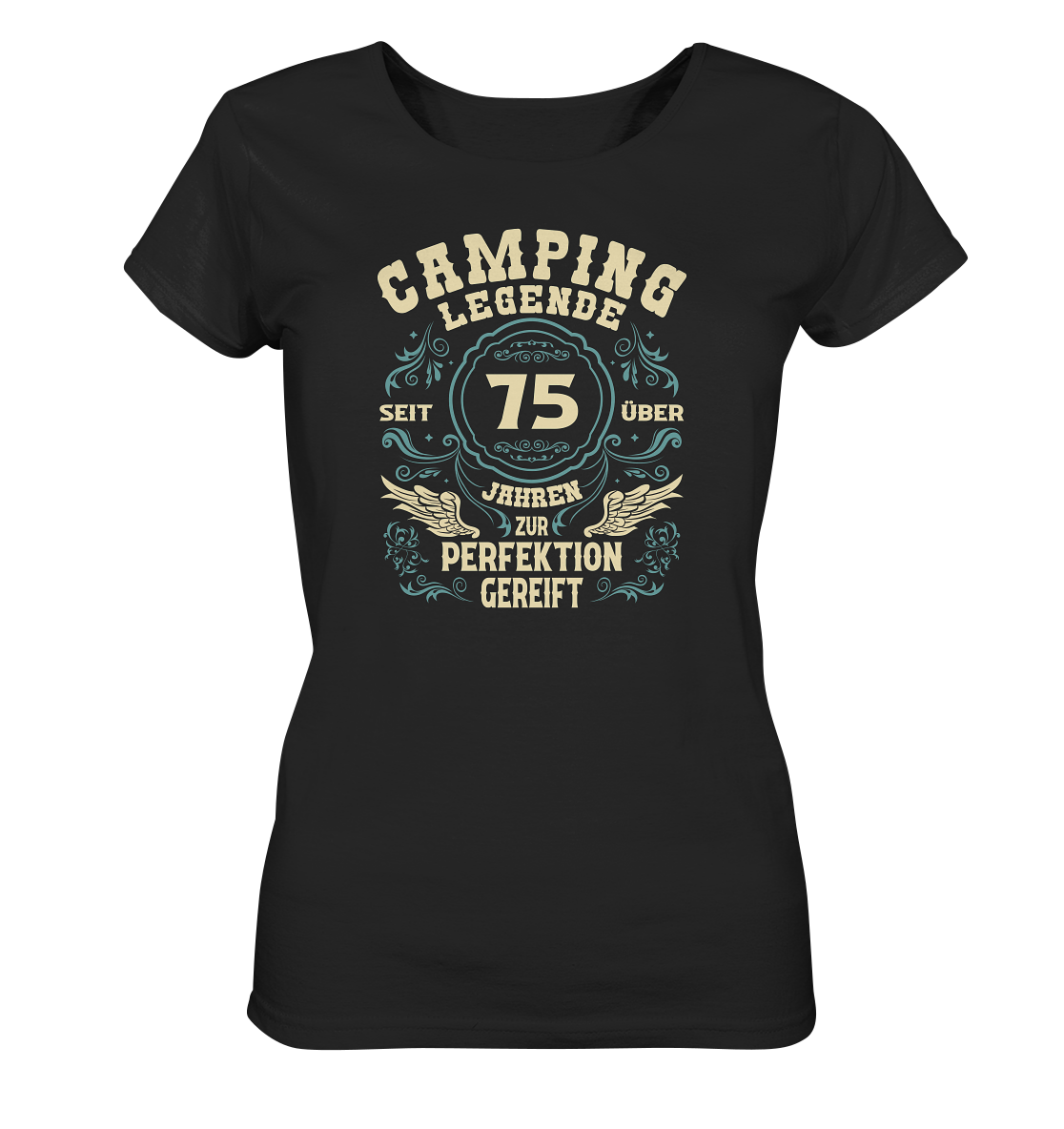 Camping Legende - Seit über 75 Jahren zur Perfektion gereift - Ladies Organic Shirt