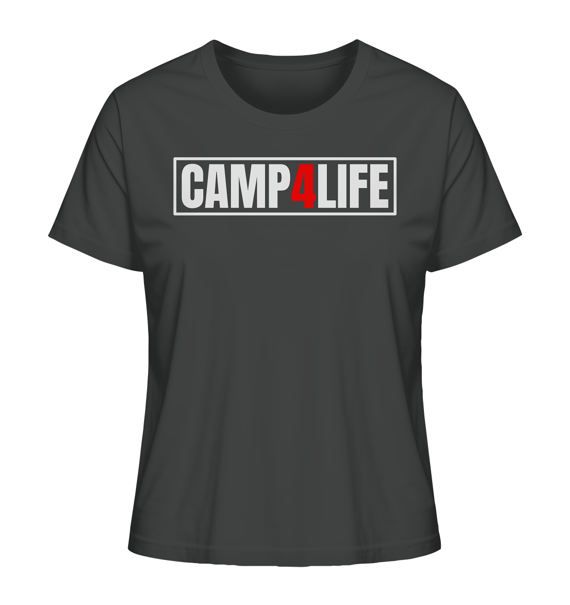 CAMP4LIFE - Frauen Shirt - Campingfamilie.de