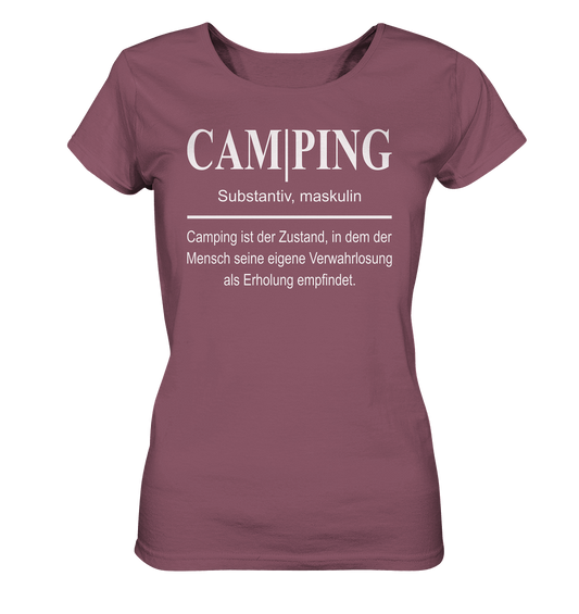 Camping Duden - Ladies Organic Shirt