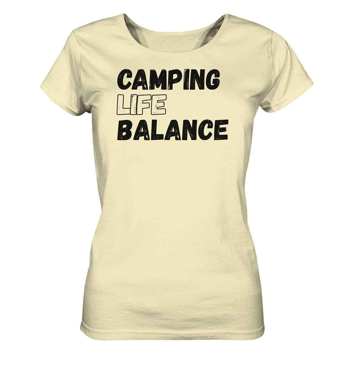 Camping Life Balance - Ladies Organic Shirt