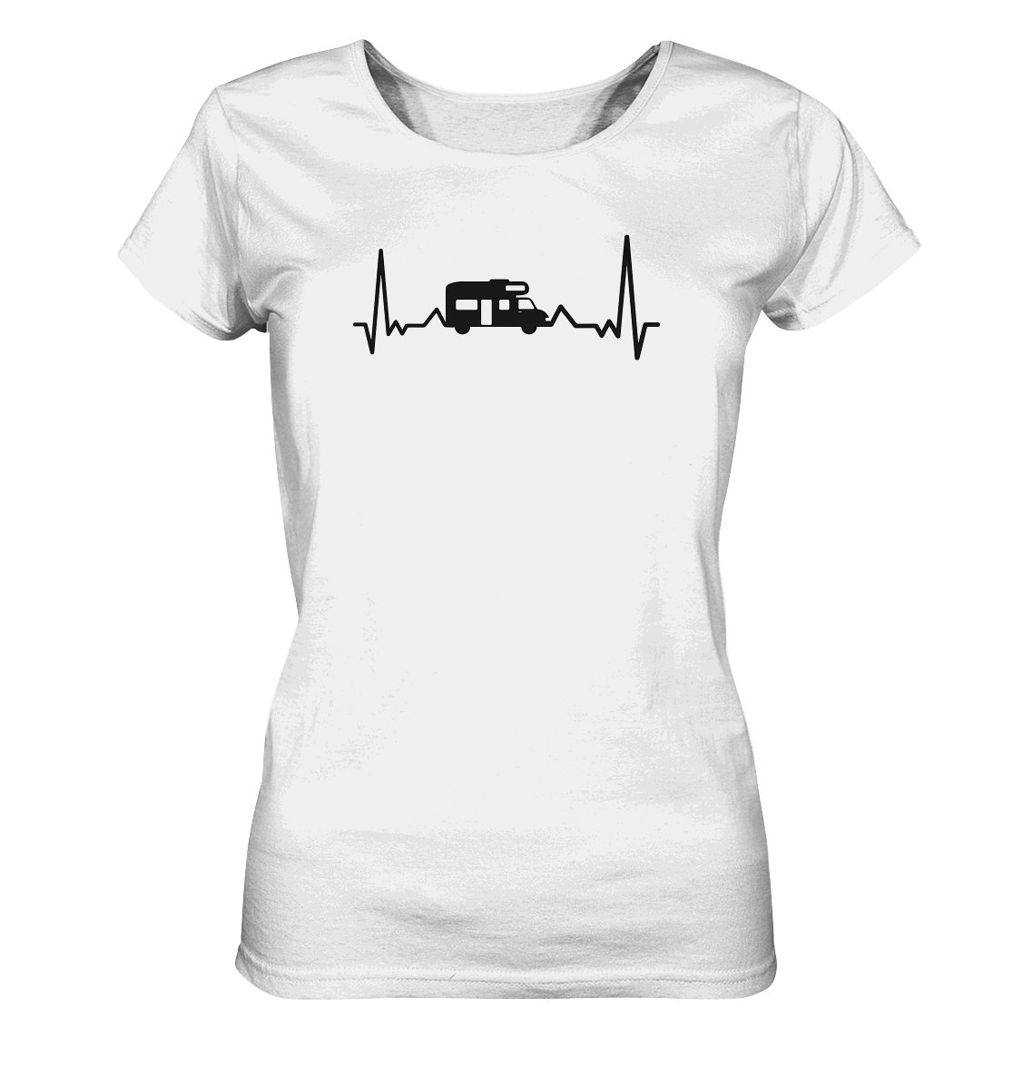 Herzschlag Wohnmobil - Ladies Organic Shirt