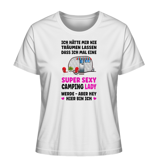 Super Sexy Camping Lady - Ladies Organic Shirt