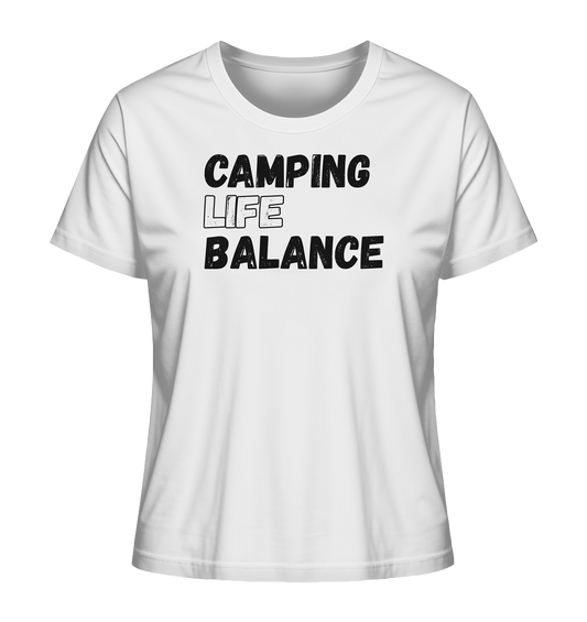 Camping Life Balance - Ladies Organic Shirt