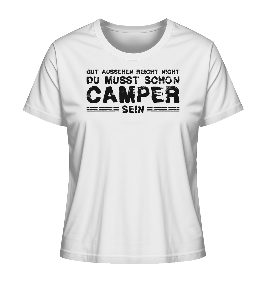 Du musst auch Camper sein - Ladies Organic Shirt