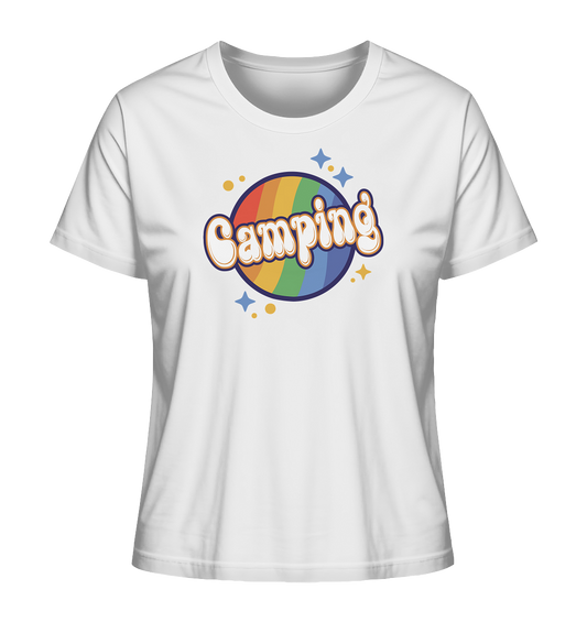 Pride LGBTQ Camping - Ladies Organic Shirt